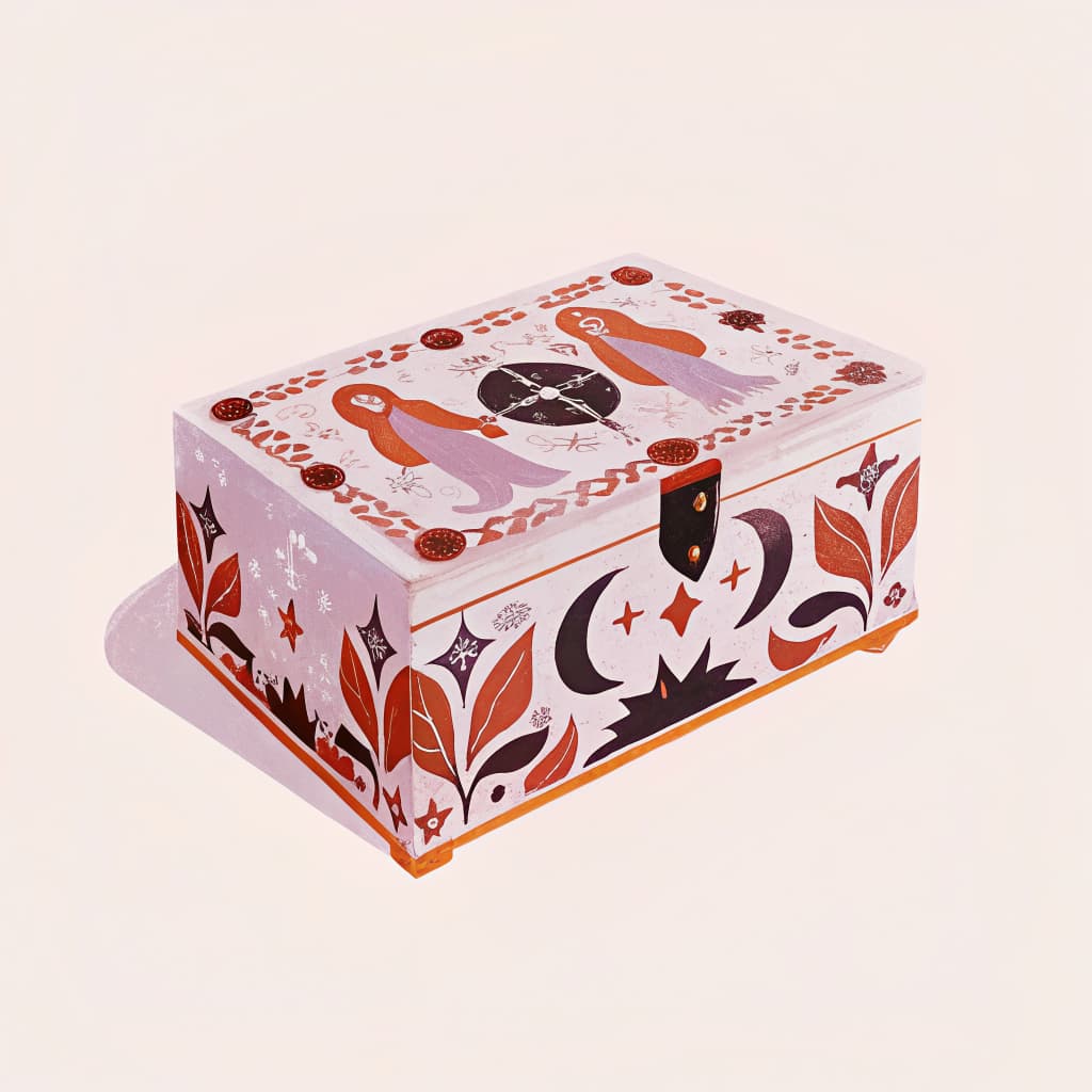 Dame Darcy illustrated packaging