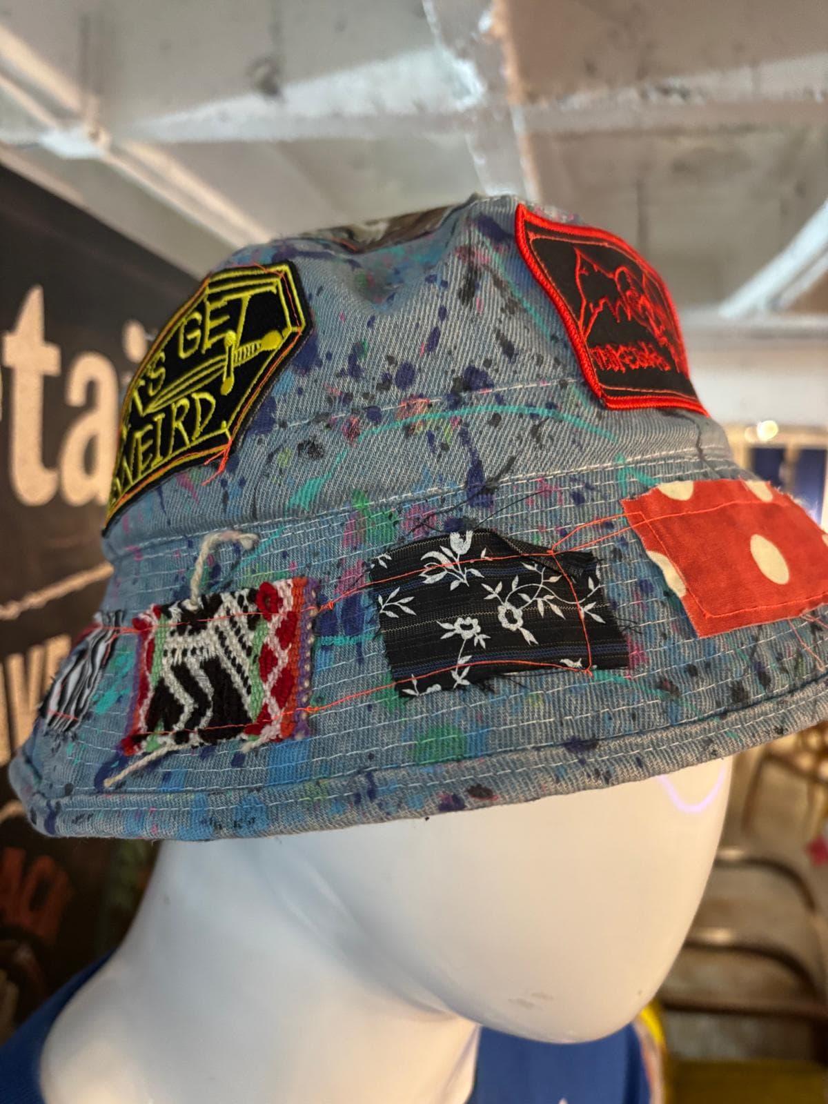 Venice Beach - Bucket Hat print detail