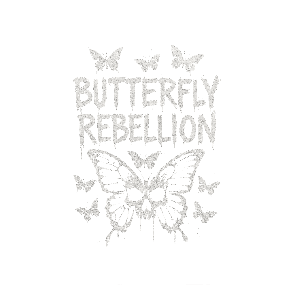 Butterfly Rebellion print detail