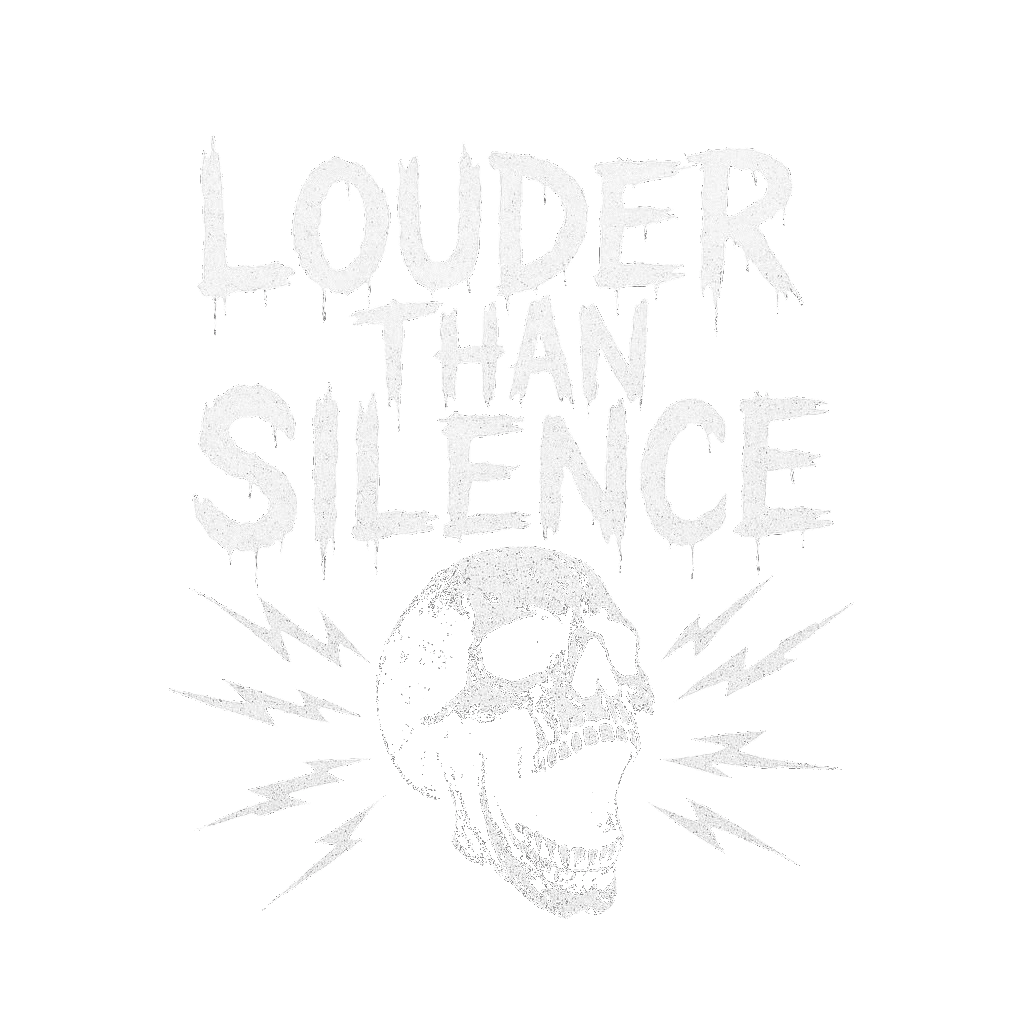 Louder Than Silence print detail