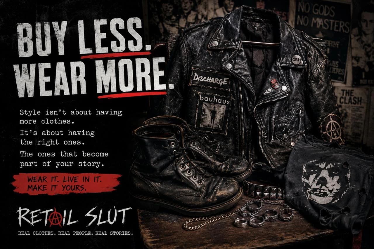 PK'S UNDERGROUND STYLE GUIDE — LESSON TWO: BUY LESS. WEAR MORE.