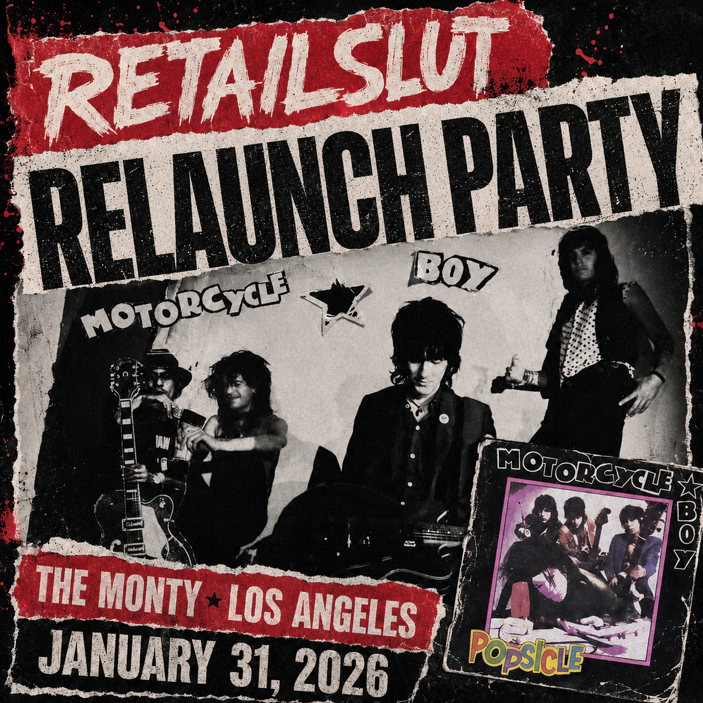 RETAILSLUT RELAUNCH PARTY AT THE MONTY