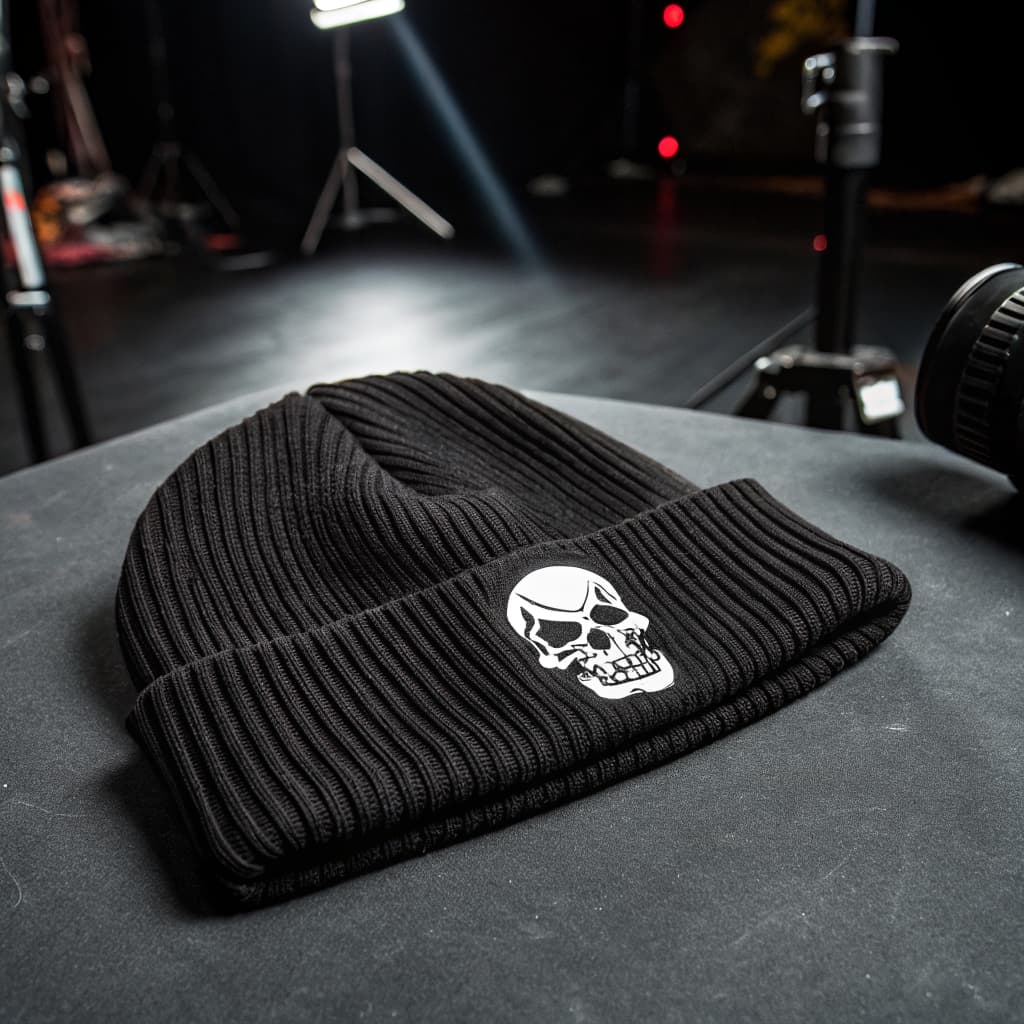 Skull Beanie Cap