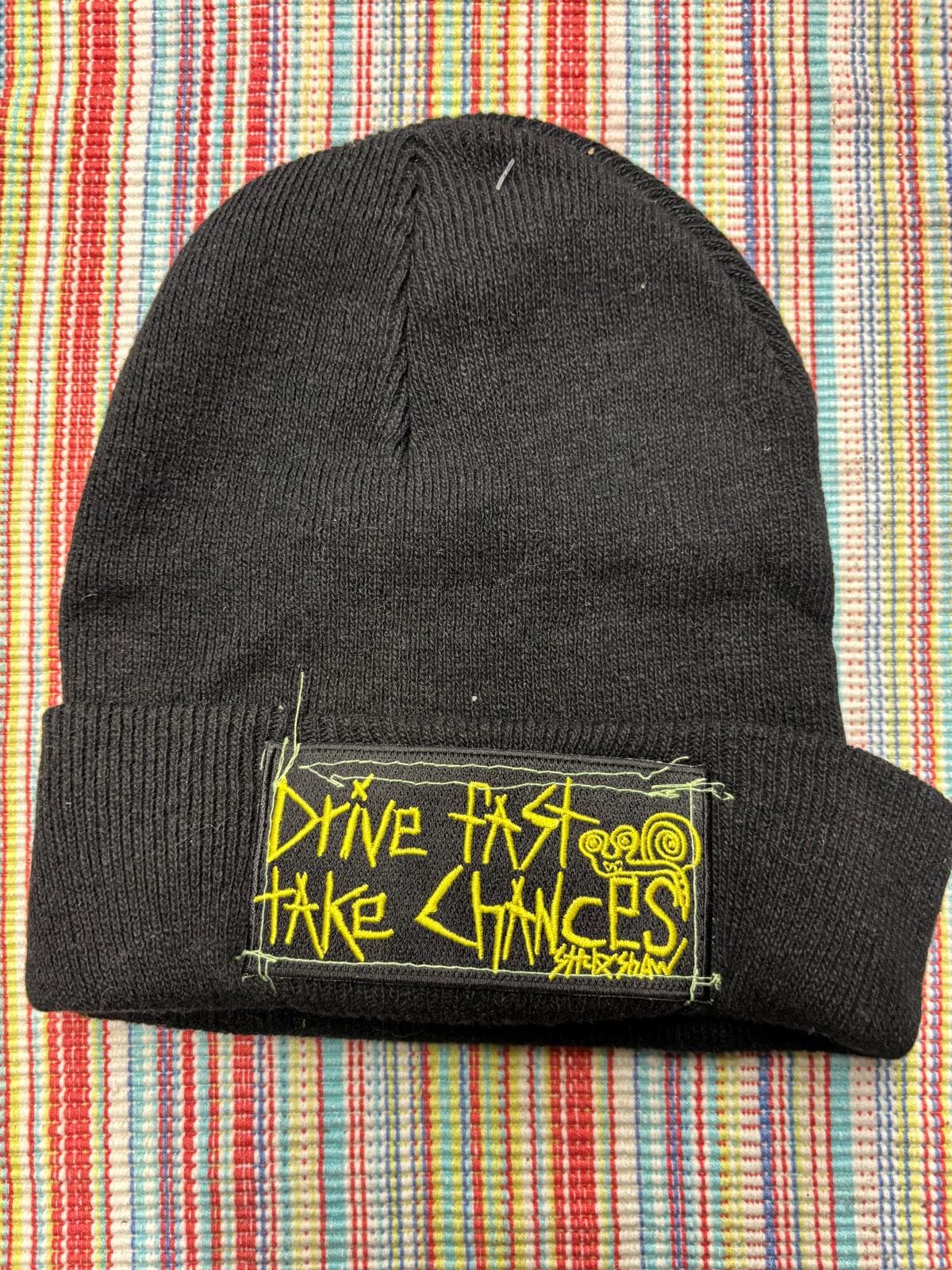Drive Fast, Take Chances - Beanie