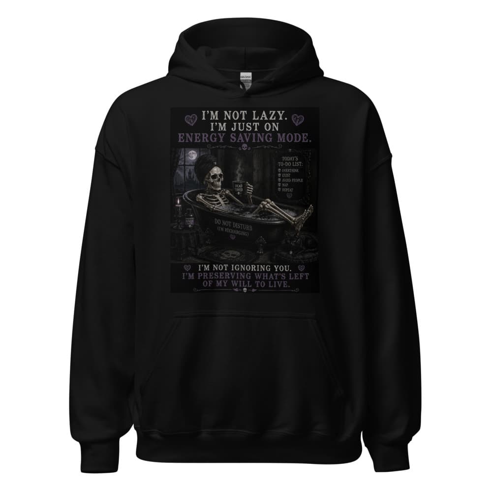 Energy Saving Mode Hoodie