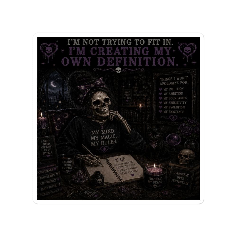 My Mind. My Magic. My Rules. Sticker